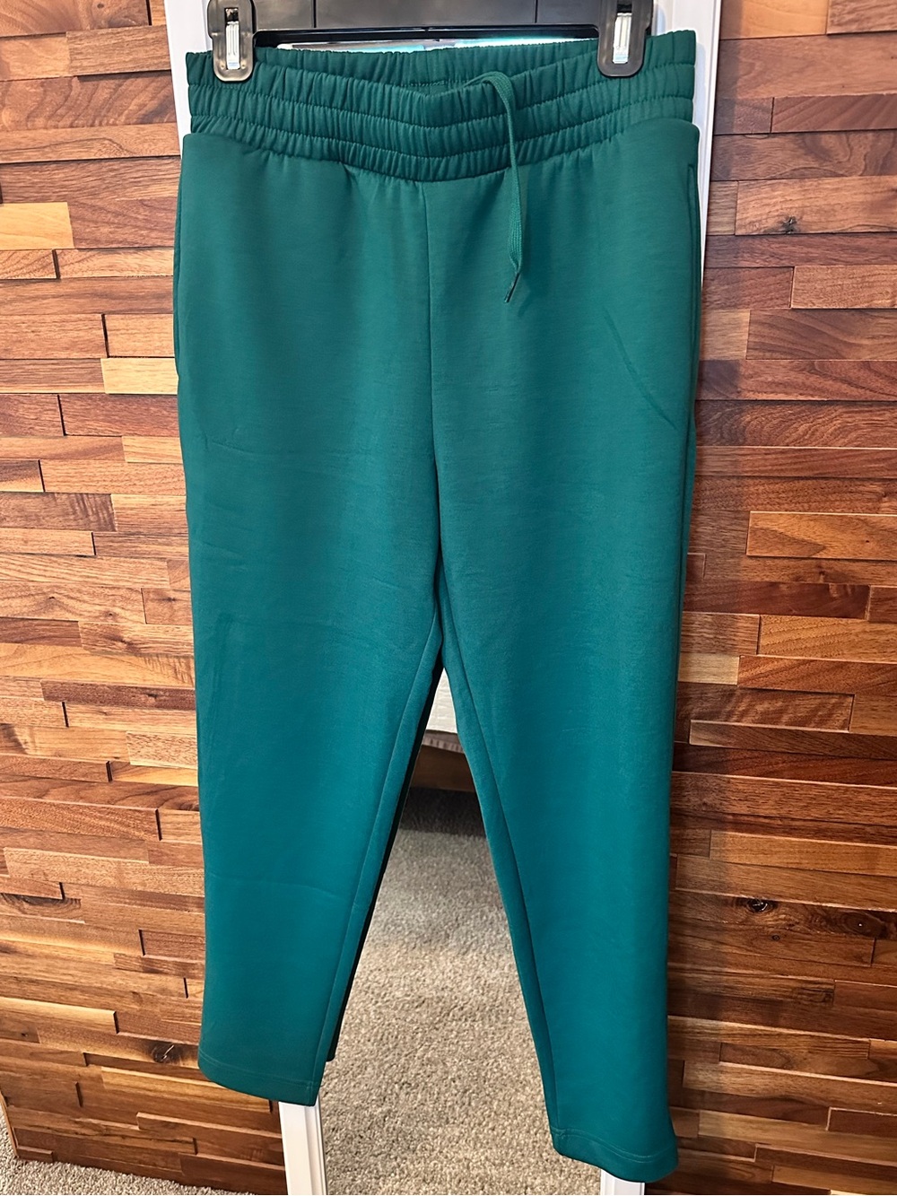 EUC💚Zenana Scuba Joggers Track Pant Green Small